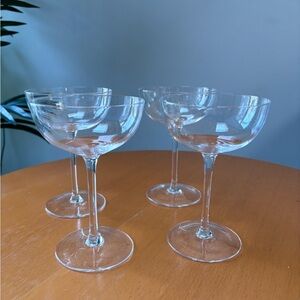 Coup glasses set of 4